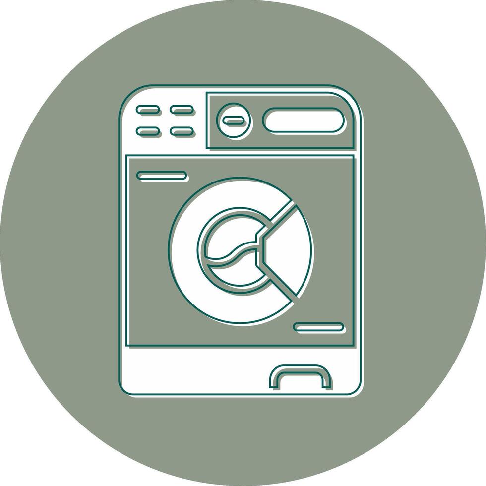 wasmachine vector pictogram