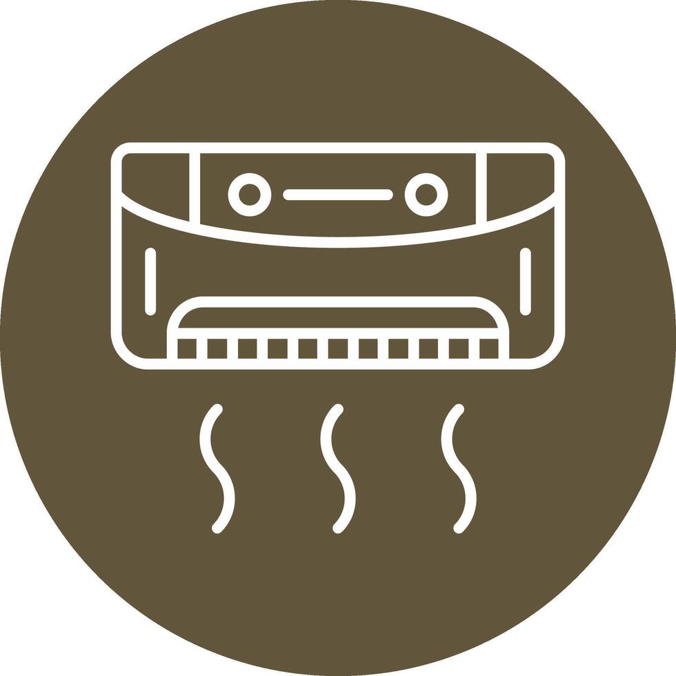 airconditioner vector pictogram