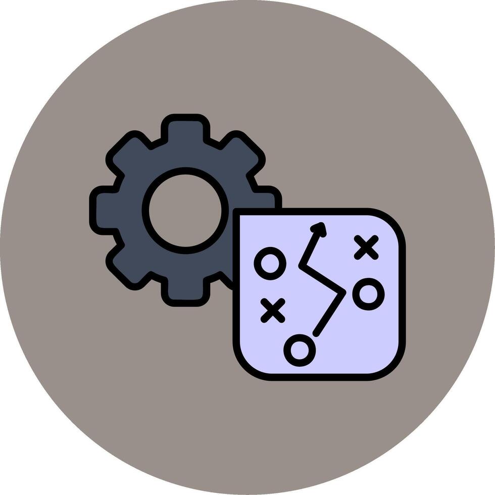 strategie vector pictogram