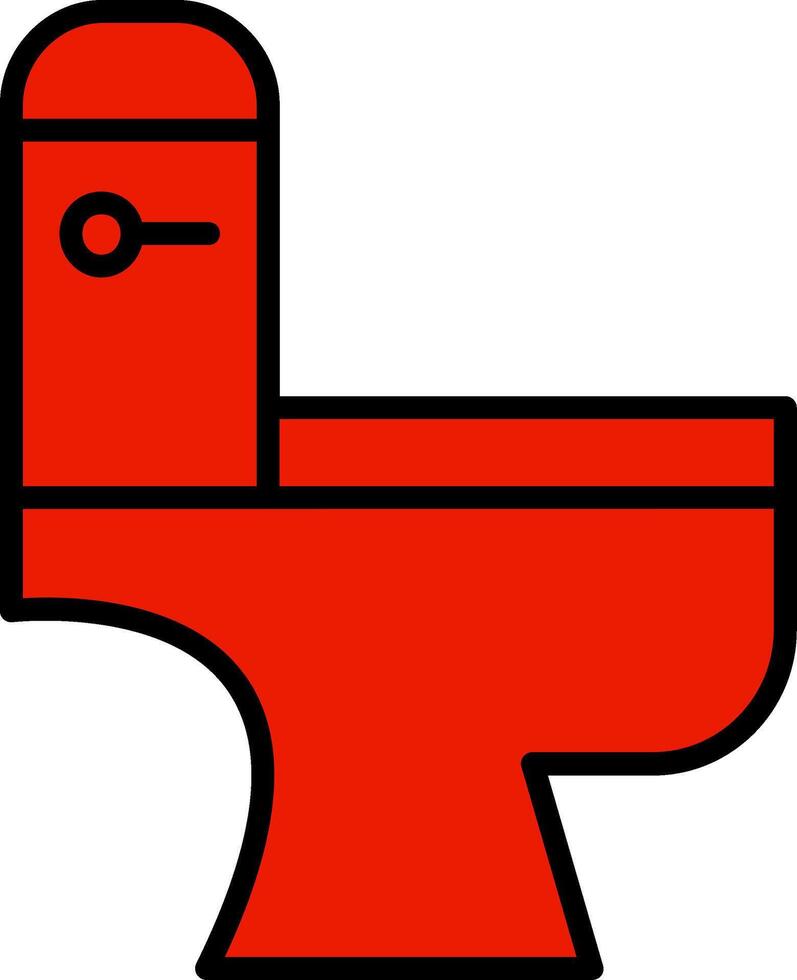 toilet vector pictogram