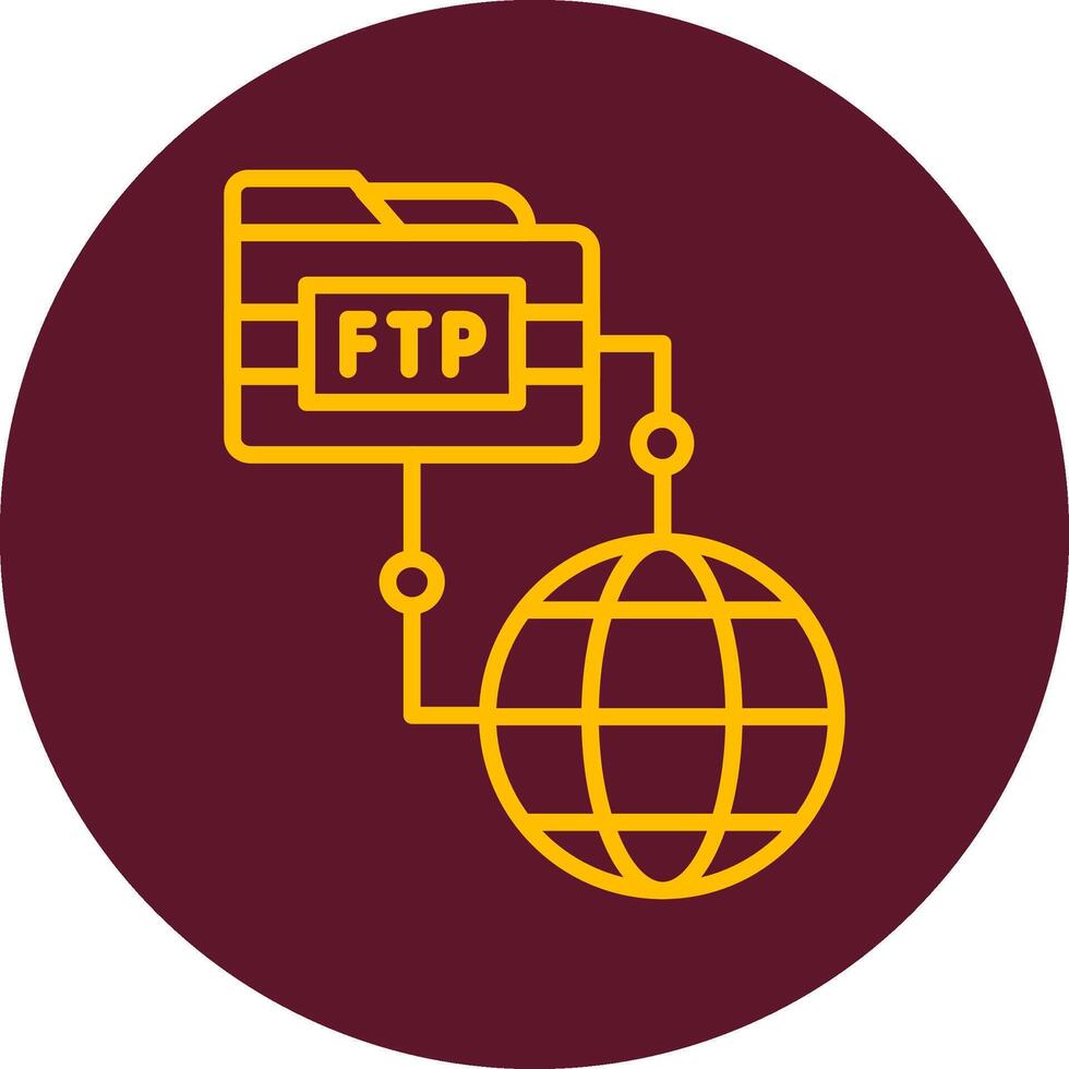 ftp vector icoon