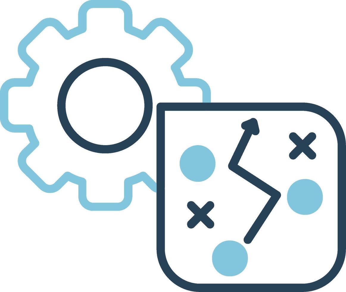 strategie vector pictogram