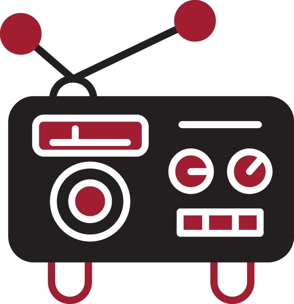 radio vector pictogram