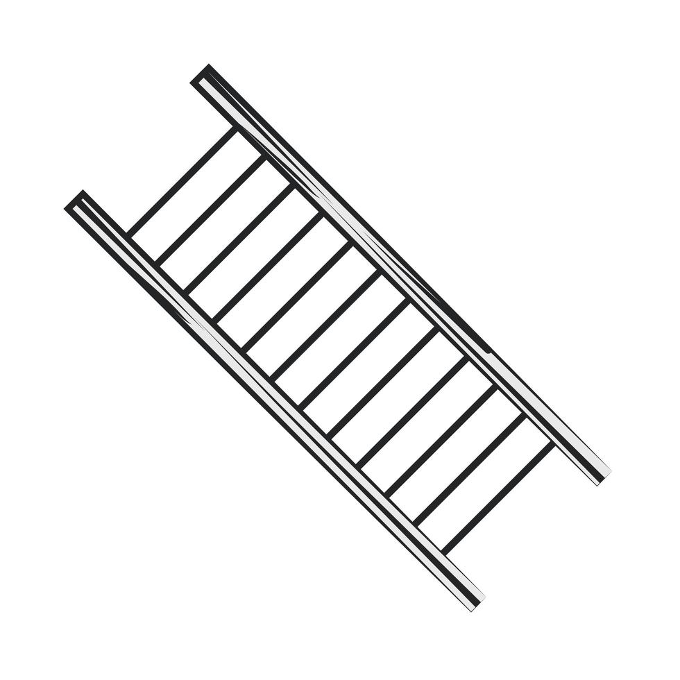 ladder stap icoon vector