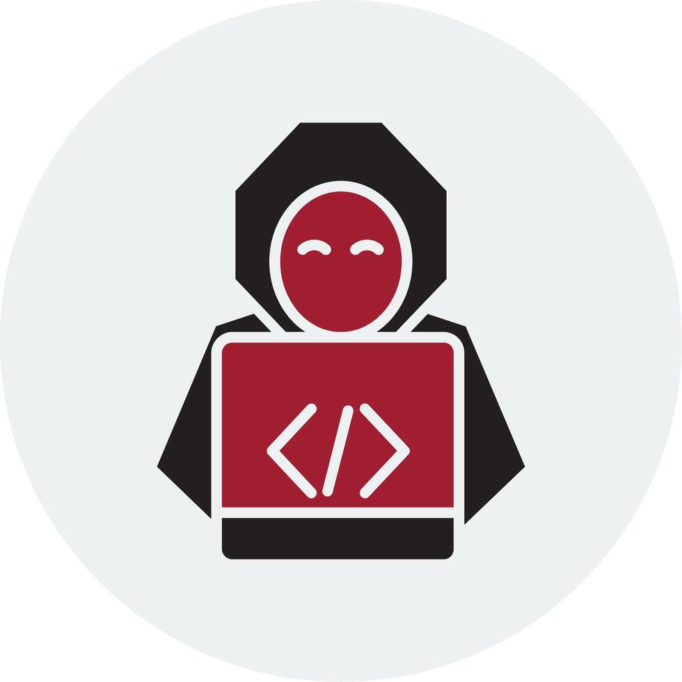 hacker vector pictogram