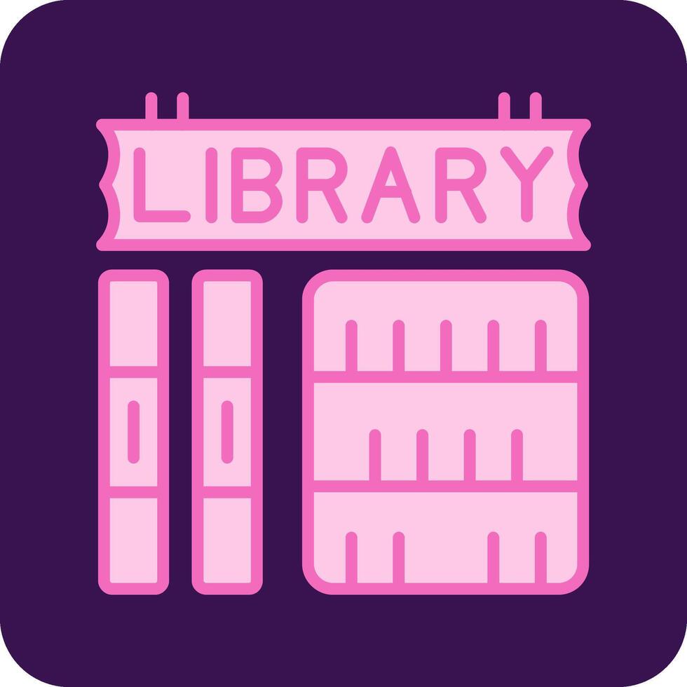 bibliotheek vector icoon