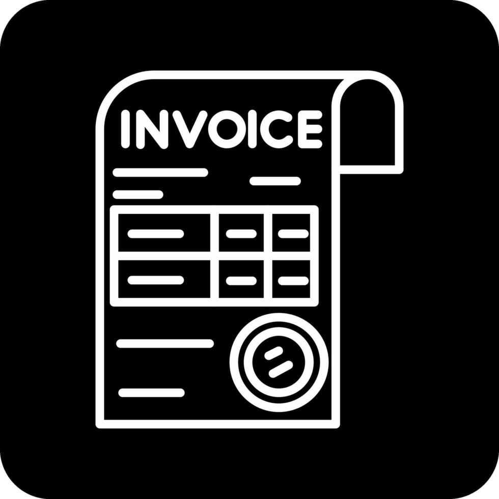 factuur vector pictogram