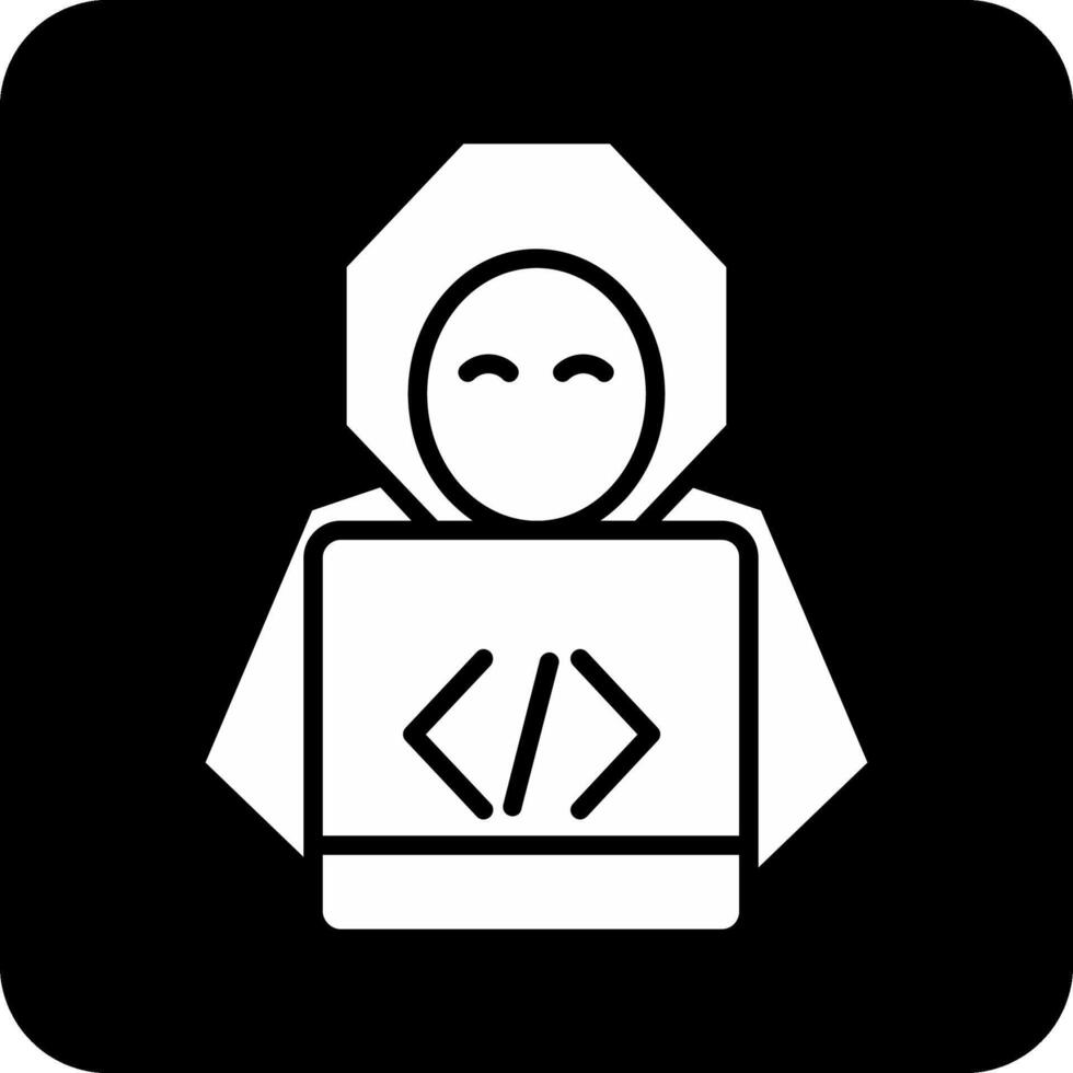 hacker vector pictogram