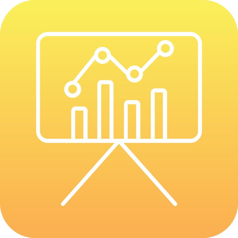 statistieken presentatie vector icoon