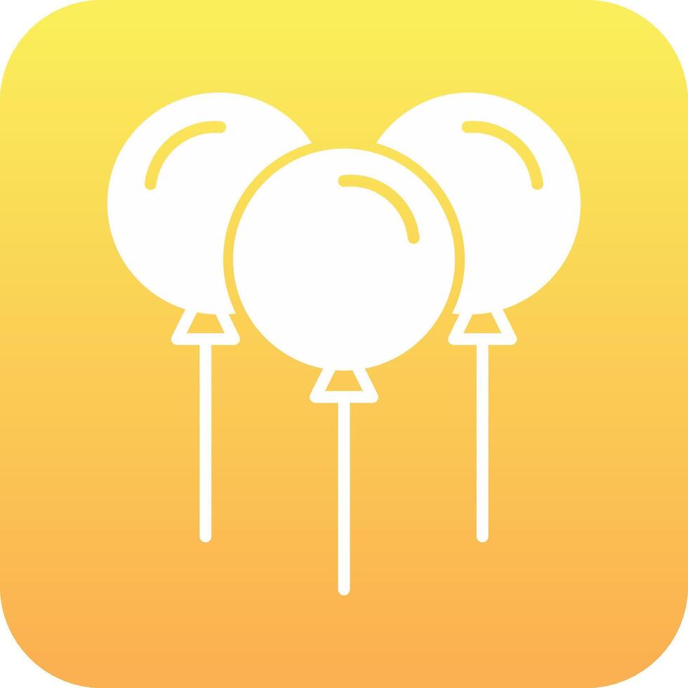 ballonnen vector icon