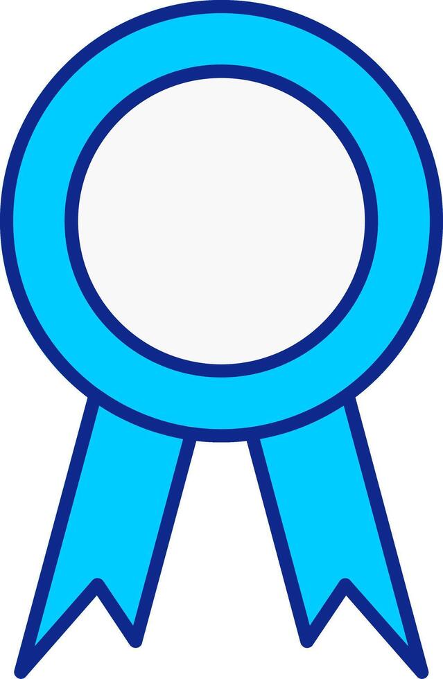 prijs blauw gevulde icoon vector