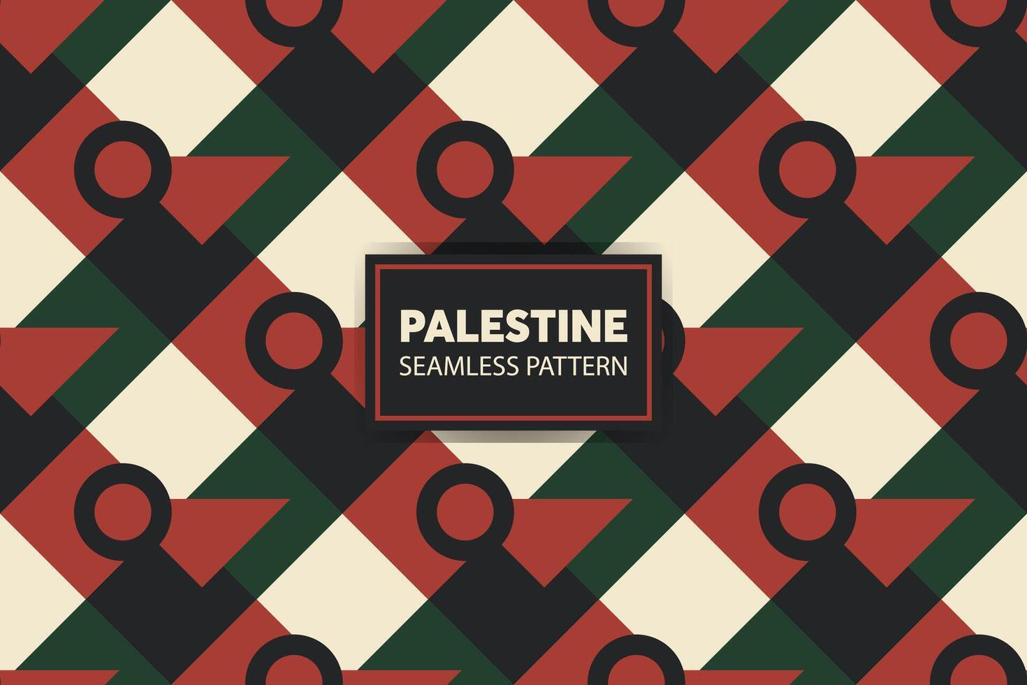 modern Palestijn borduurwerk patroon achtergrond. Super goed voor presentaties en dia's. vector het dossier.