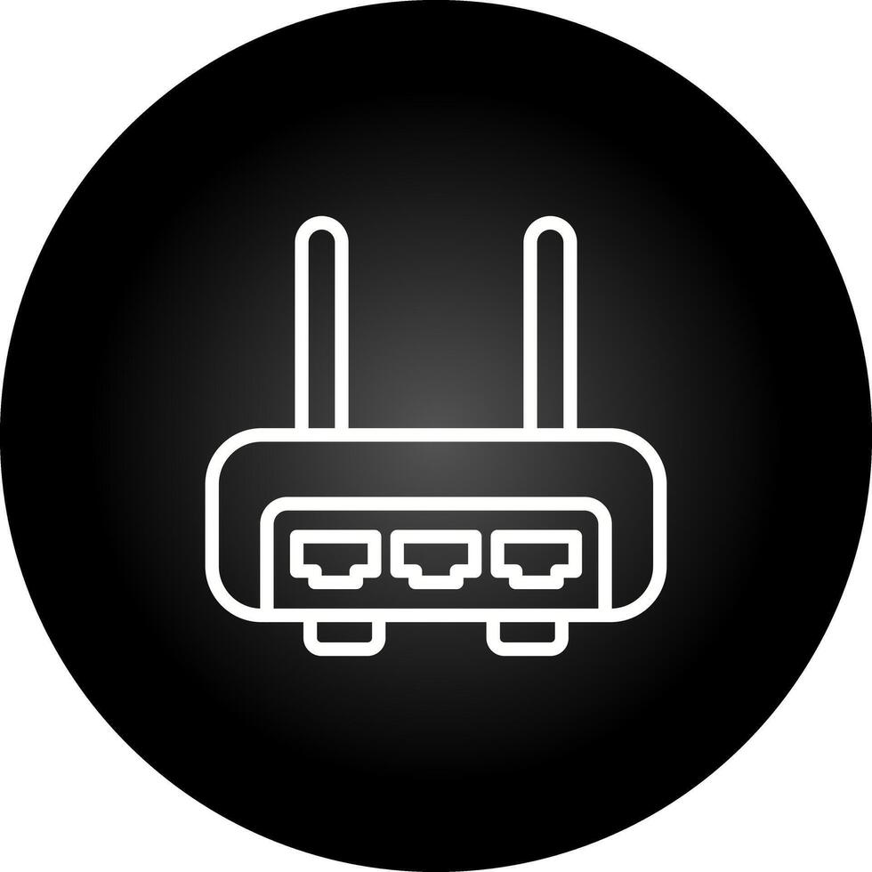 router vector pictogram