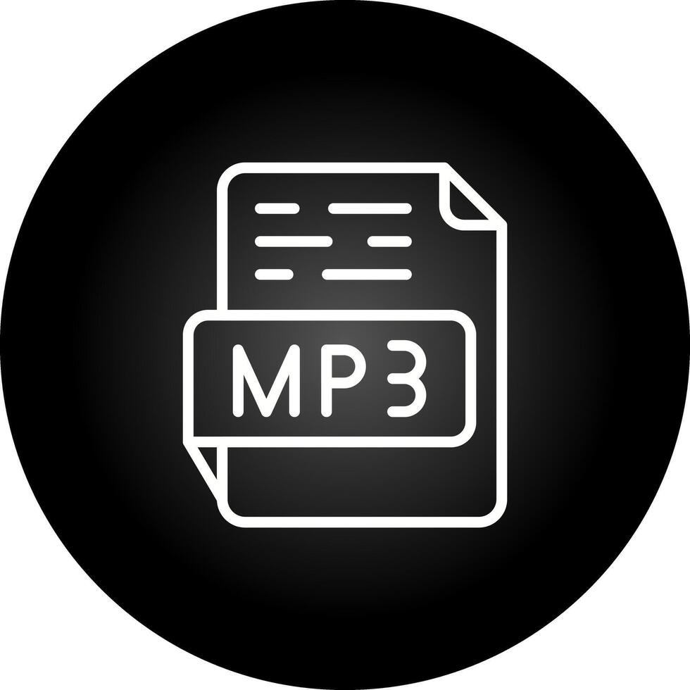 mp3 vector icoon