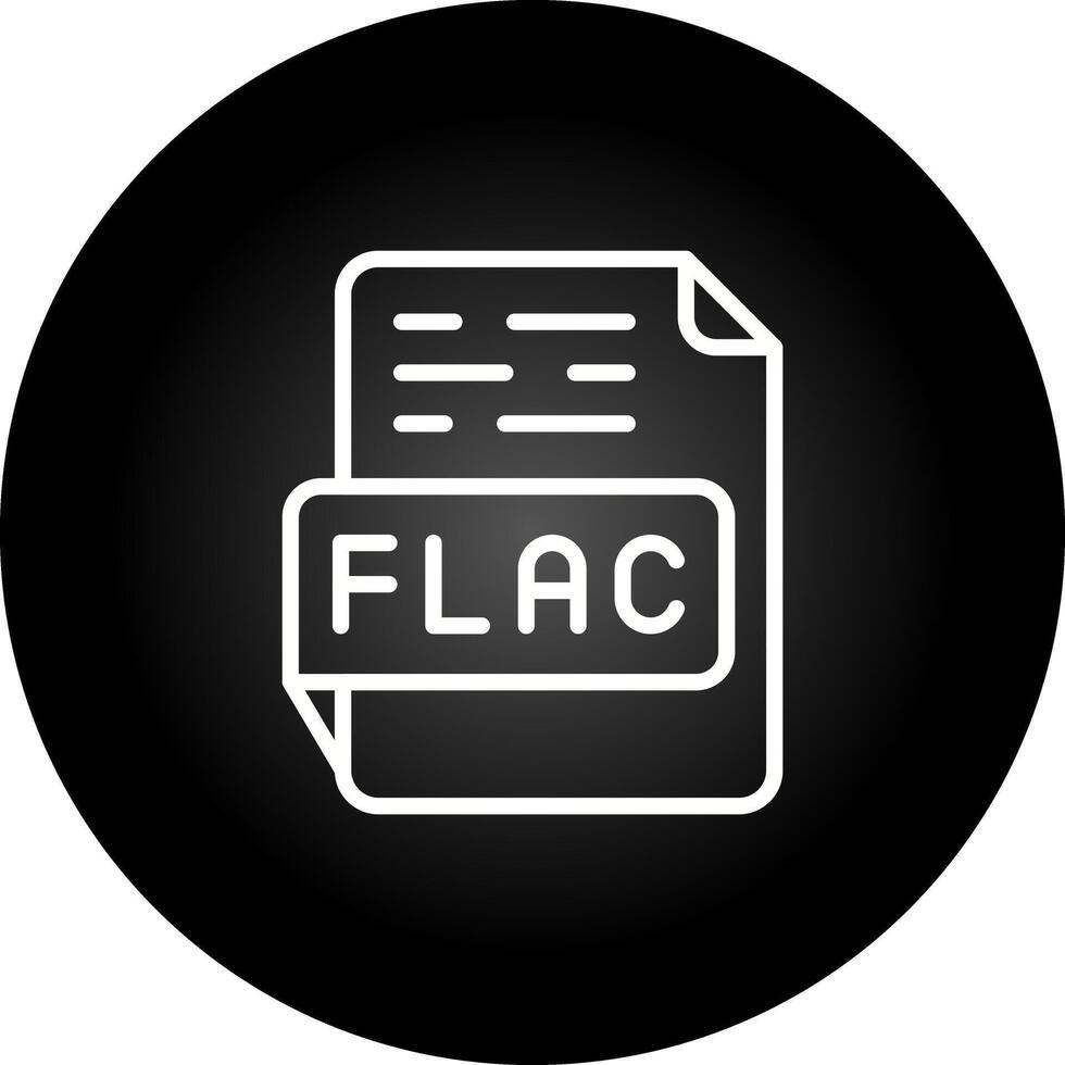 flac vector icoon