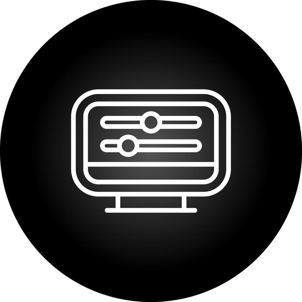 bureaublad computer vector icoon