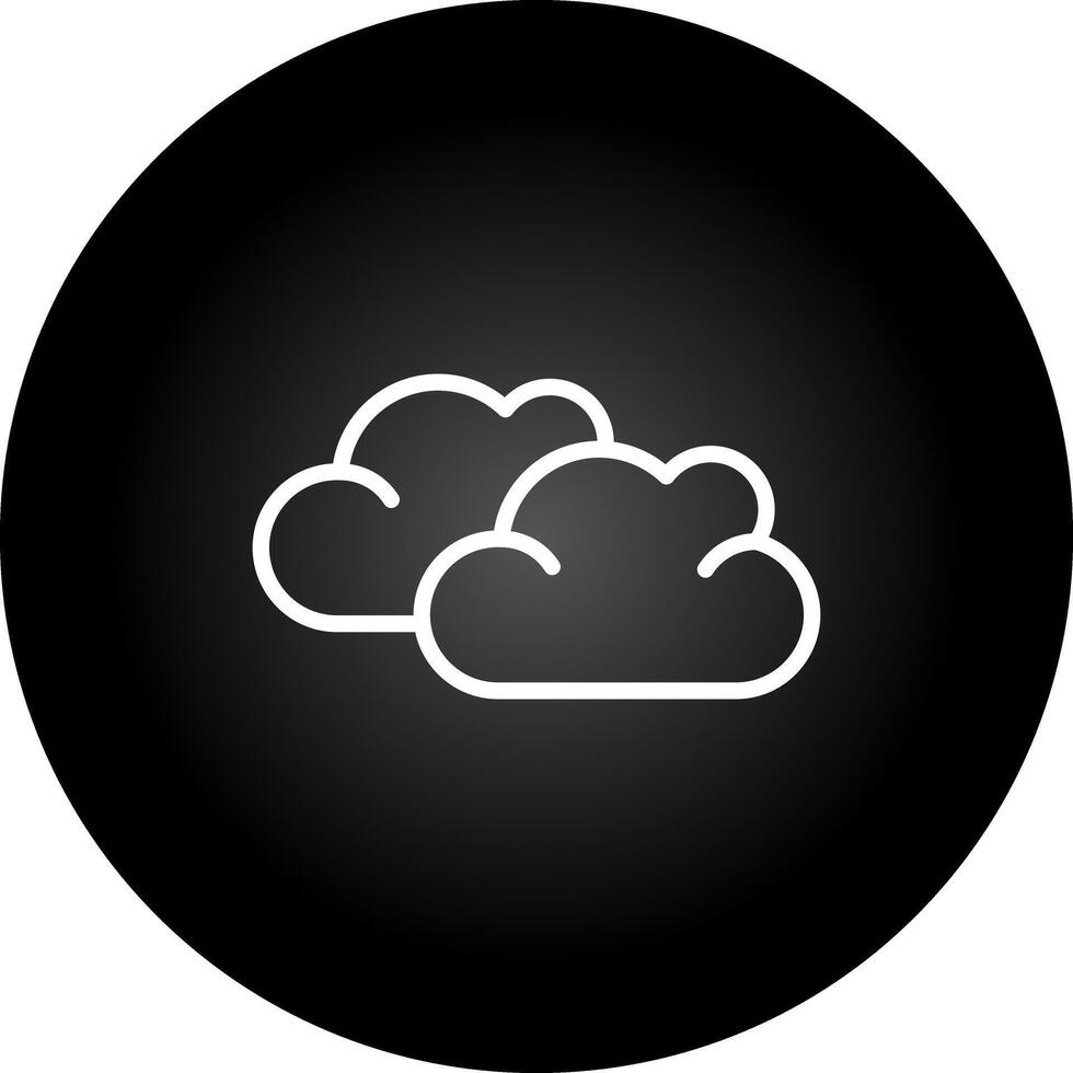 wolk vector pictogram