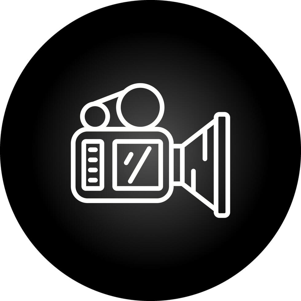 videocamera vector pictogram