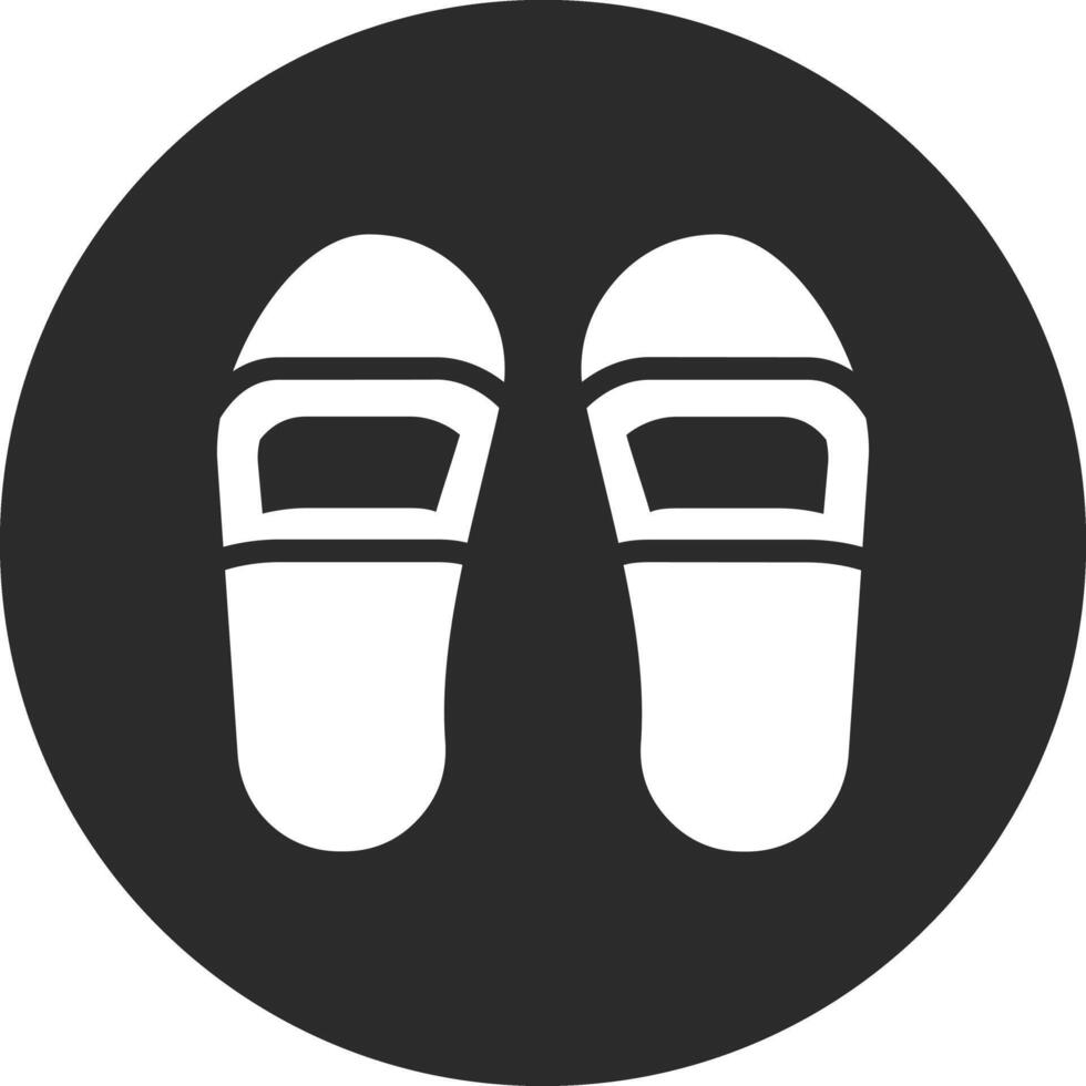 slippers vector icoon