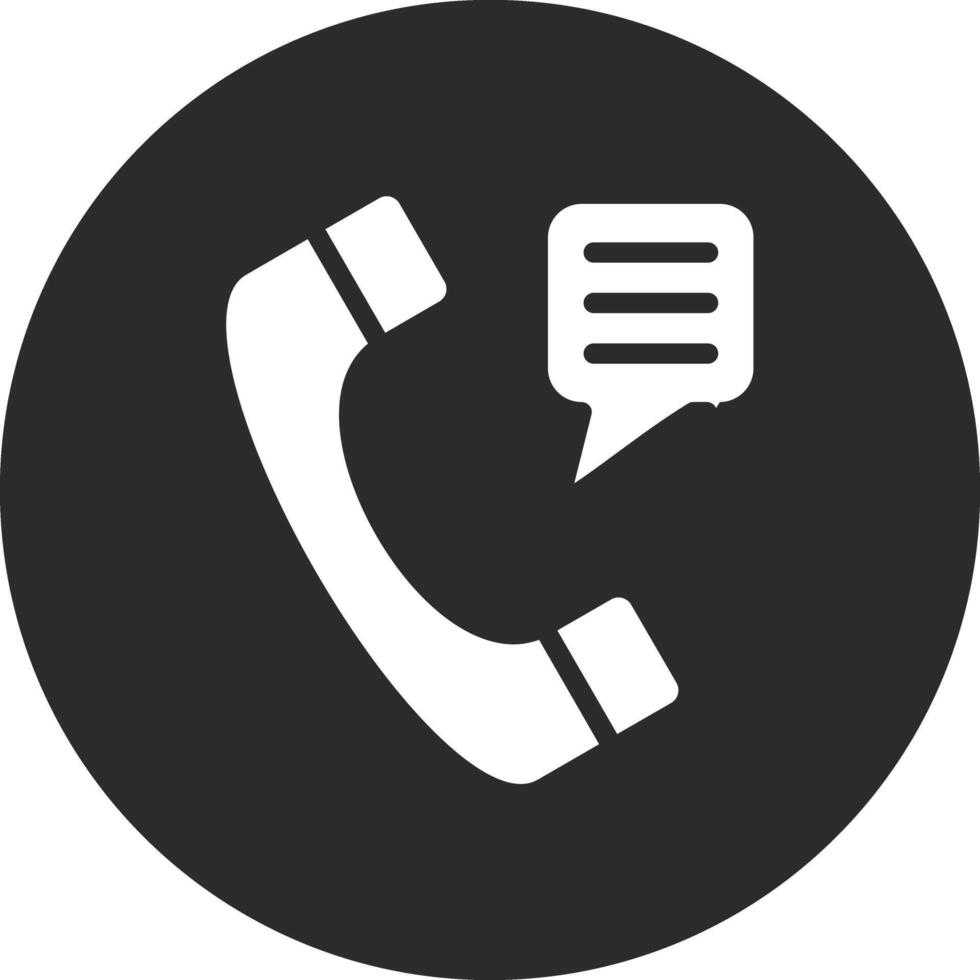 telefoontje onderhoud vector icoon