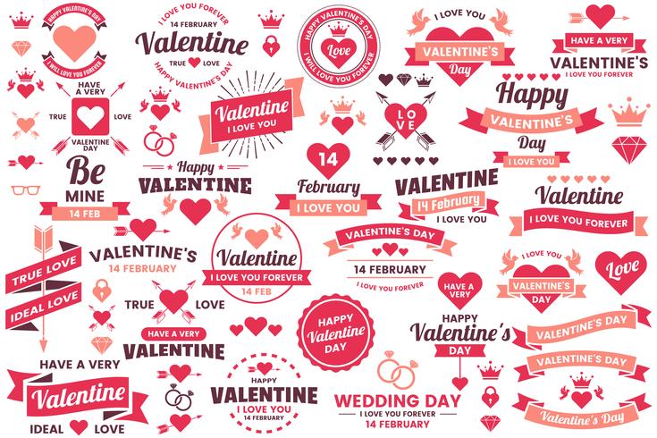 Valentine-sjabloonbanner Vectorachtergrond voor banner vector