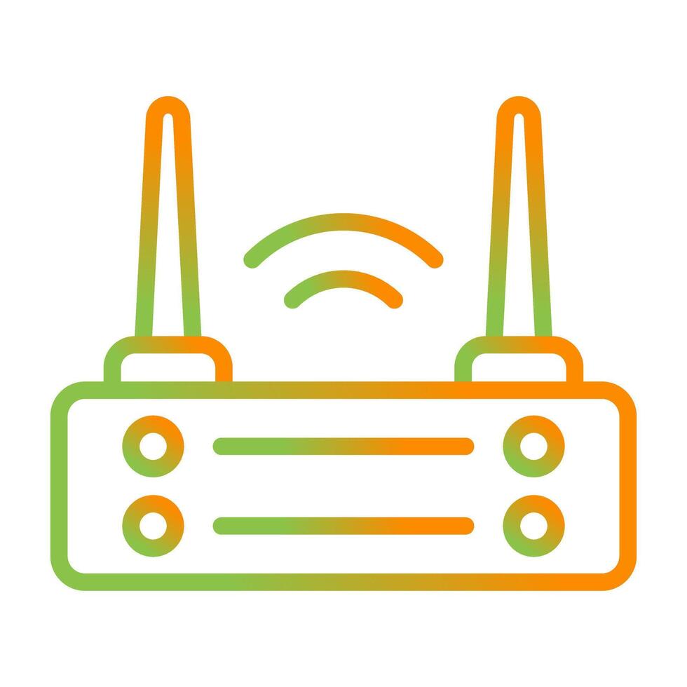 router vector pictogram