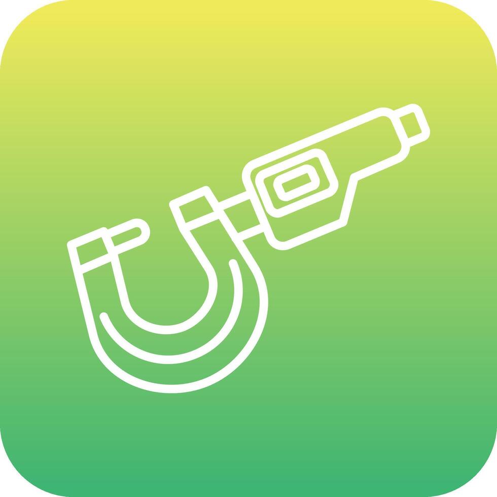 micrometer vector icoon