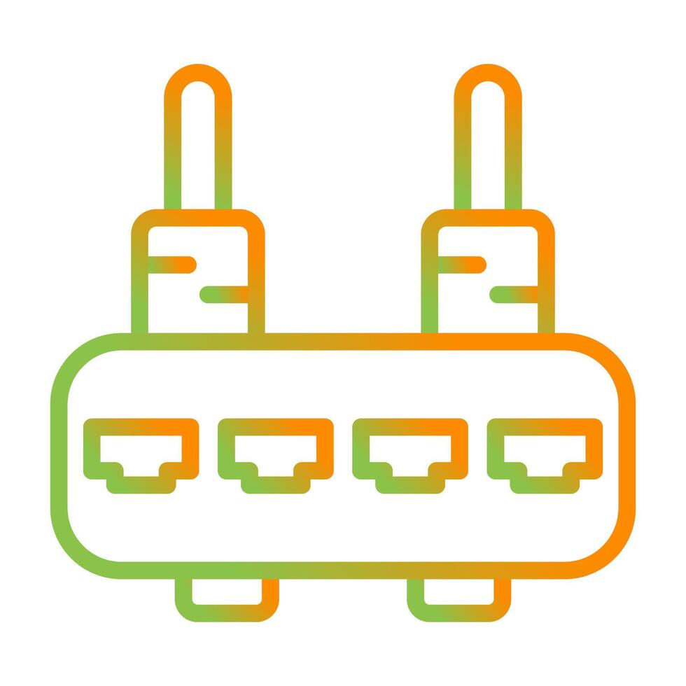 router vector pictogram