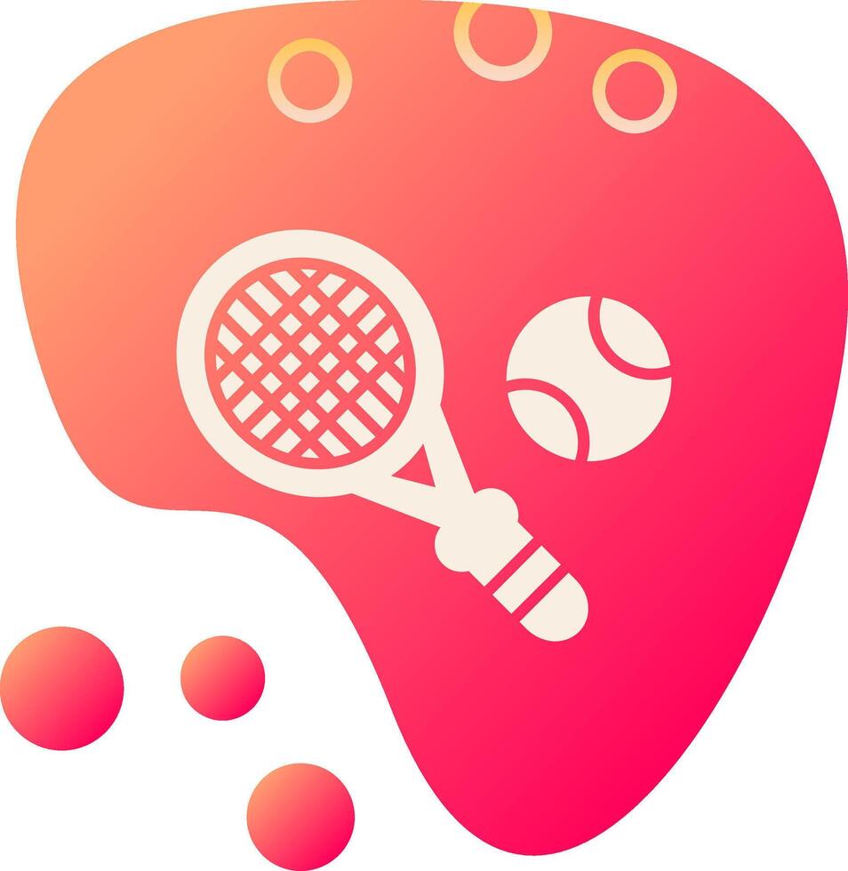 tennis vector icoon