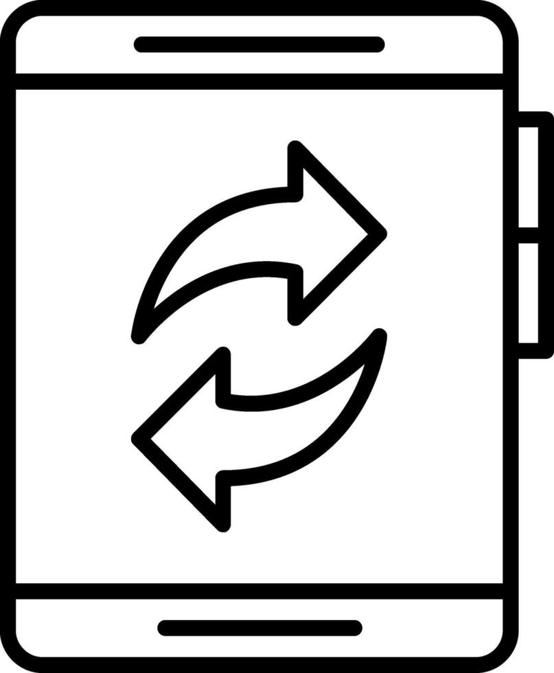 uitwisseling vector pictogram