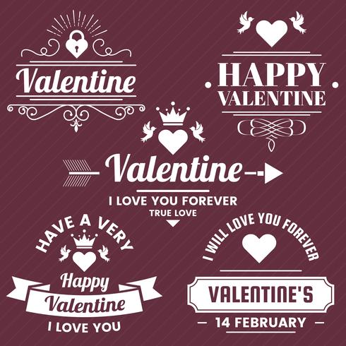 Valentine-sjabloonbanner Vectorachtergrond voor banner vector