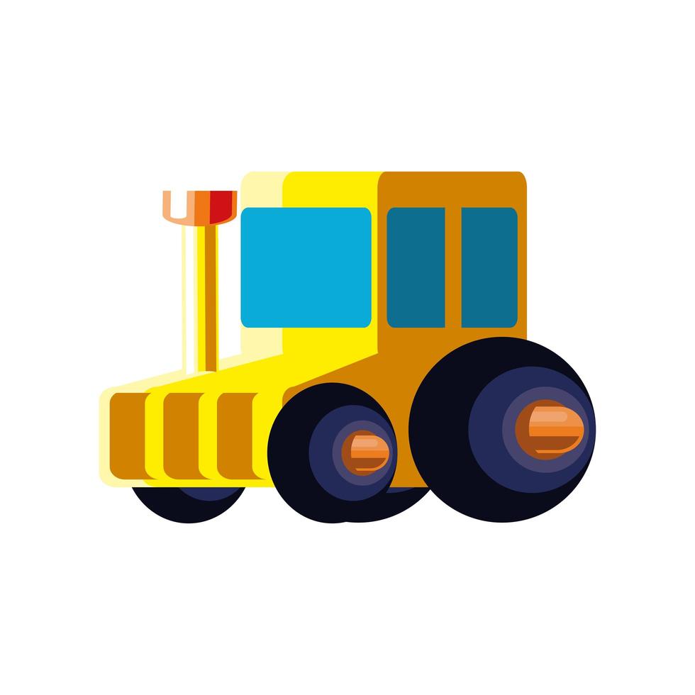 speelgoed vrachtwagen voor kinderen vector