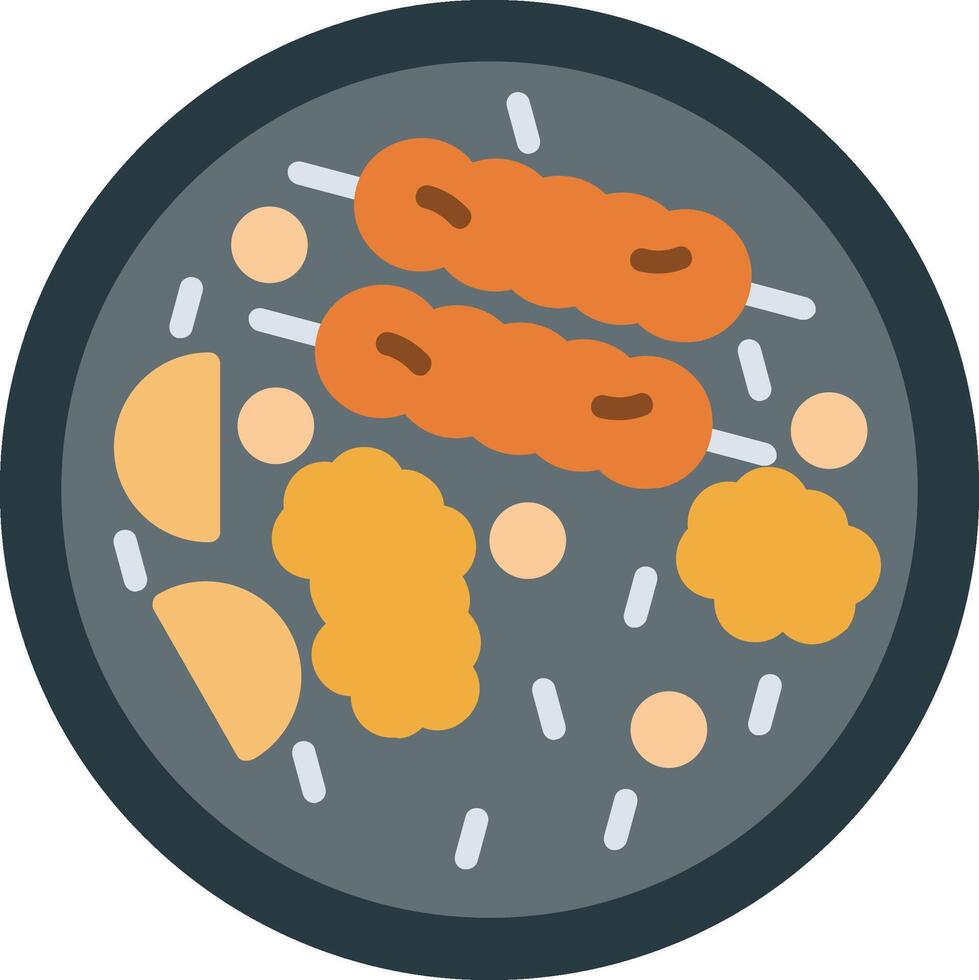 kebab vector pictogram