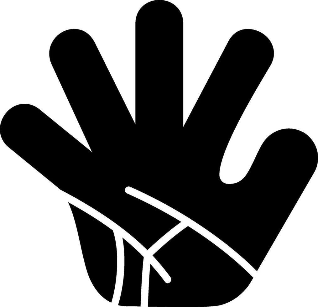 hand vector pictogram