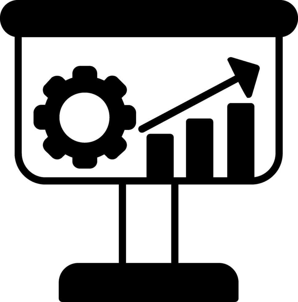 bar diagram vector icoon