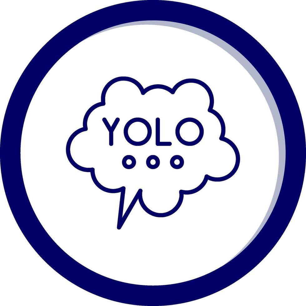 yolo vector icoon