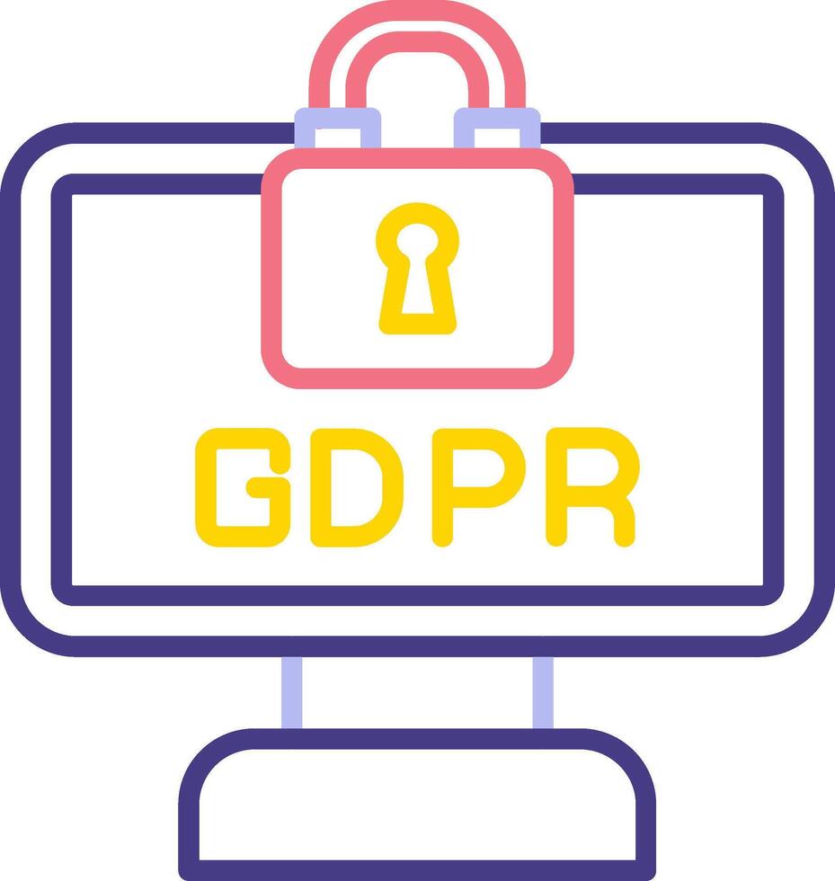 gdpr vector icoon