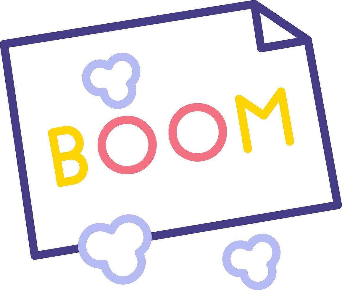 boom vector icoon