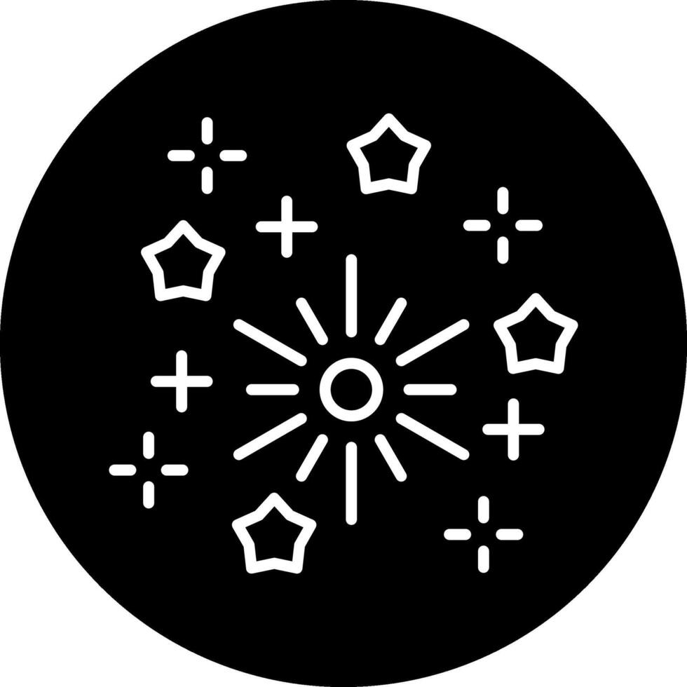 vuurwerk vector pictogram