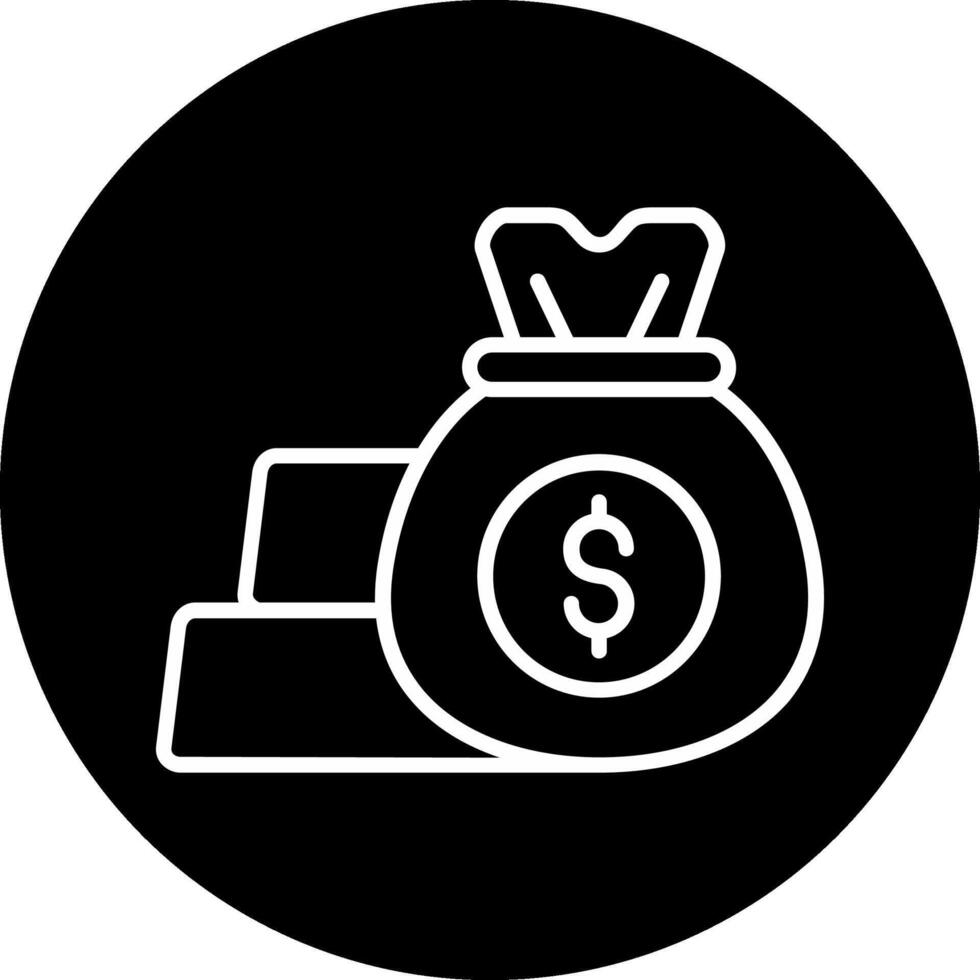 contant geld vector pictogram