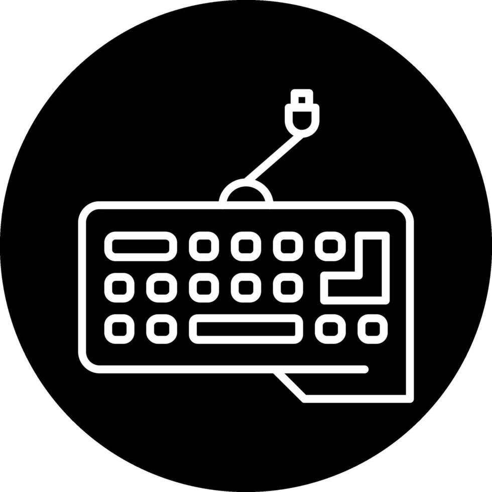 toetsenbord vector pictogram