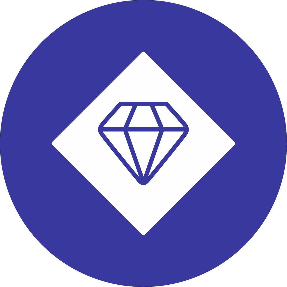 diamant vector pictogram