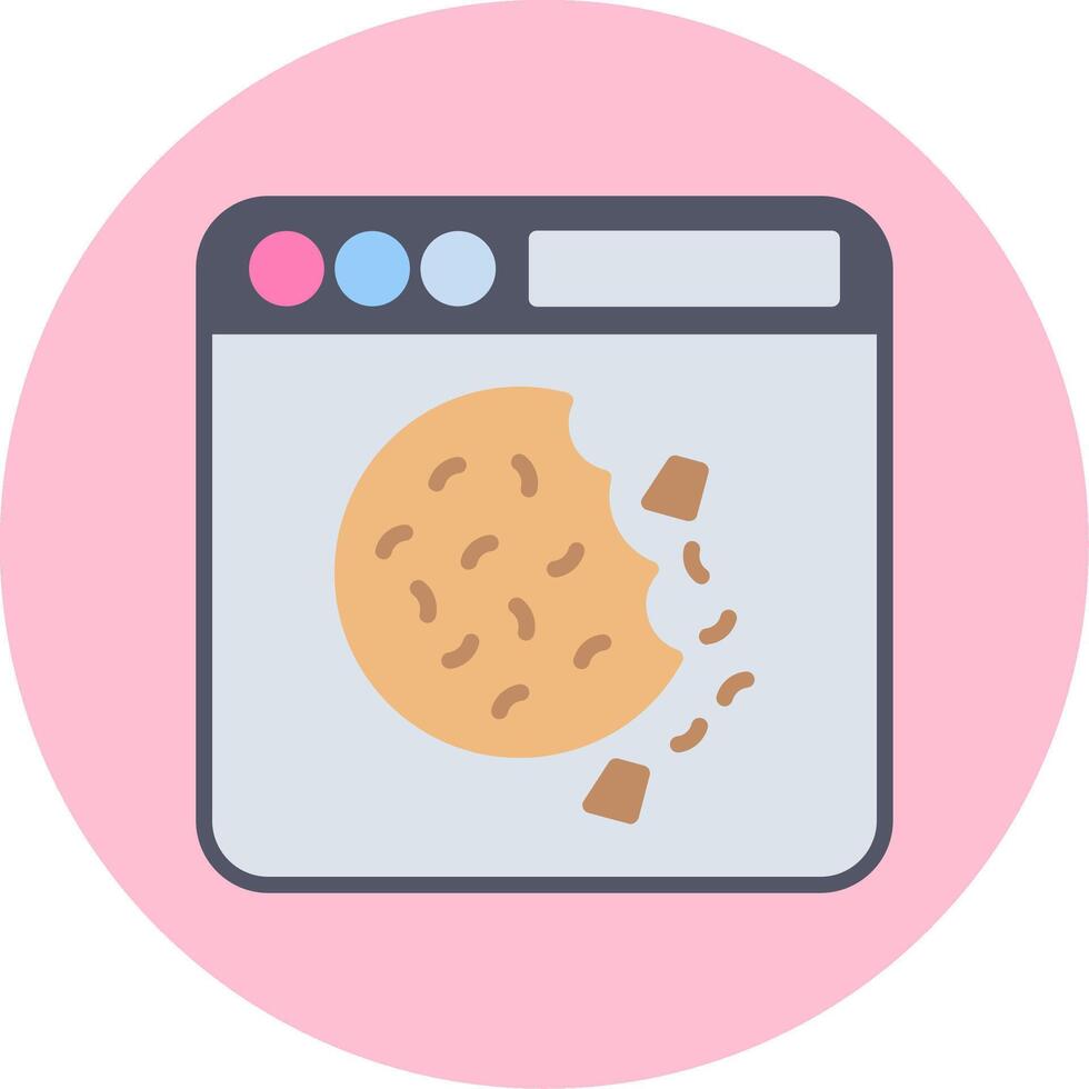 cookie vector icoon