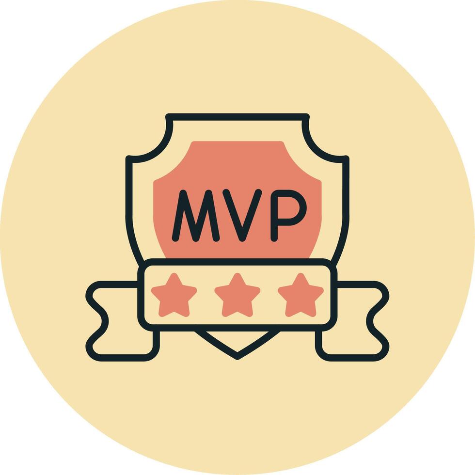 mvp vector icoon