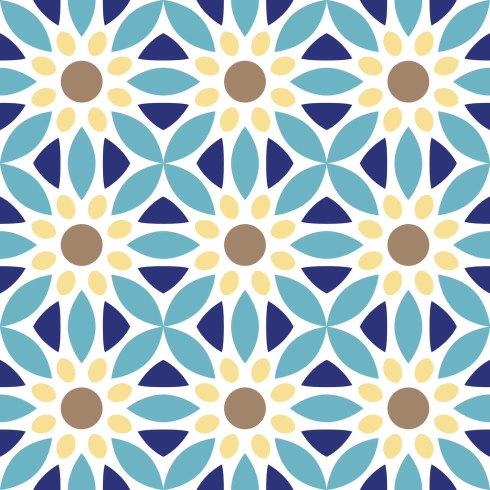 ornament naadloos patroon. mandala achtergrond vector