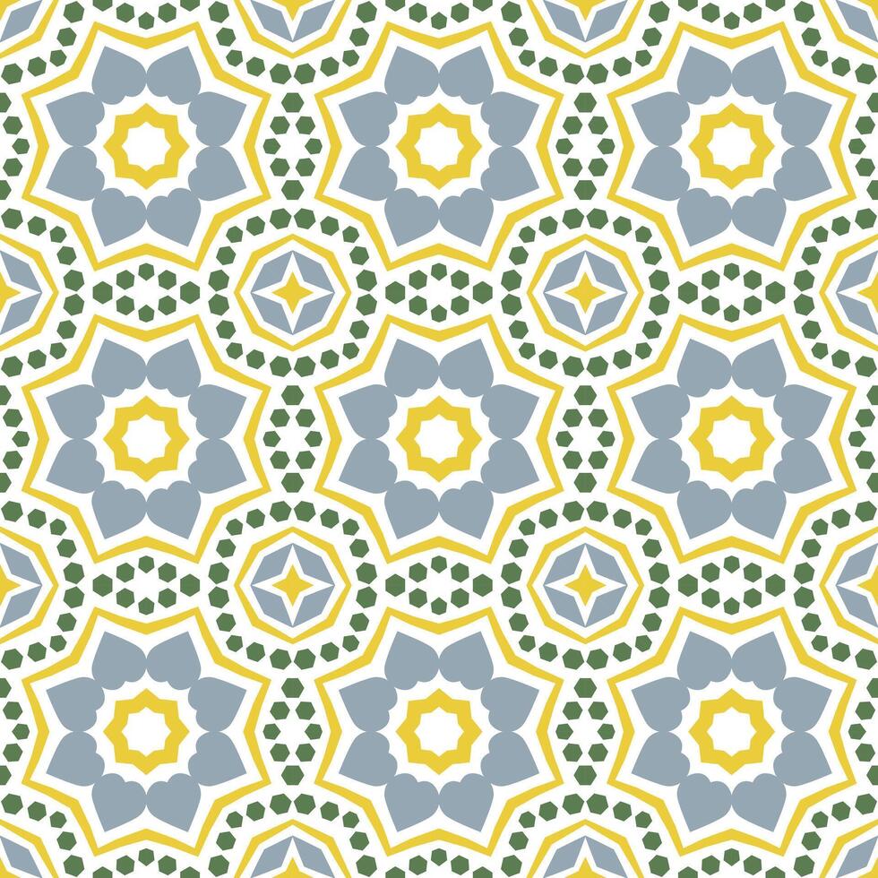 ornament naadloos patroon. mandala achtergrond vector