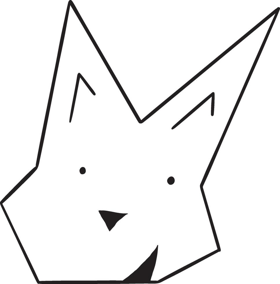 illustratie dier vector hoofd icoon