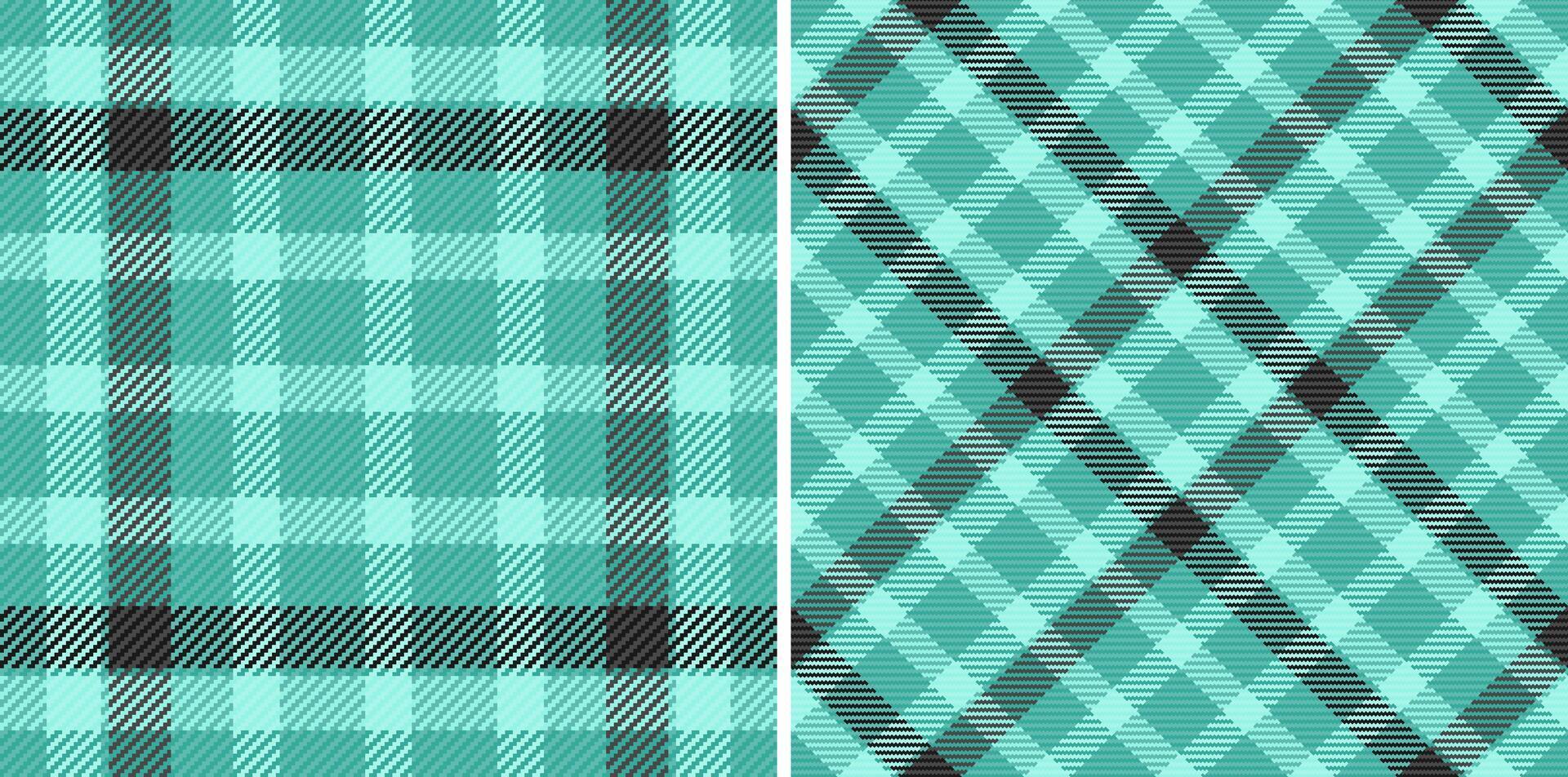 naadloos controleren textiel van kleding stof vector Schotse ruit met een structuur achtergrond plaid patroon. reeks in ruimte kleuren voor luxueus fluweel mode trends.