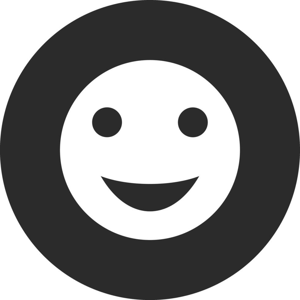 glimlachen gezicht vector icoon