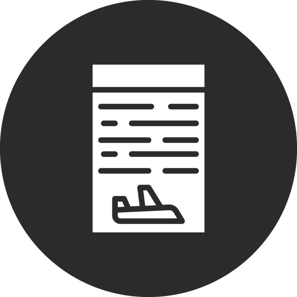 vlucht checklist vector icoon